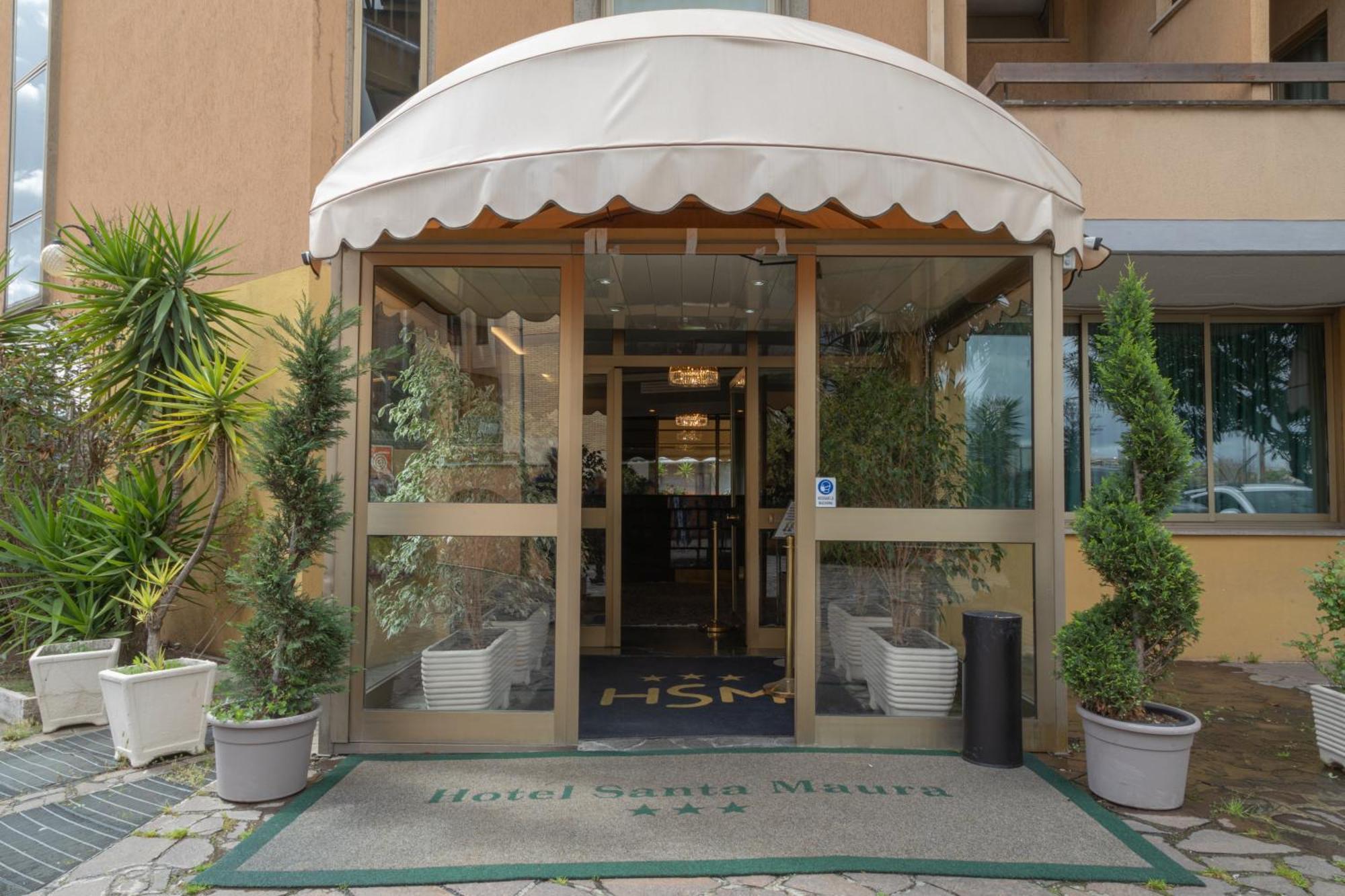 Hotel Santa Maura ローマ エクステリア 写真