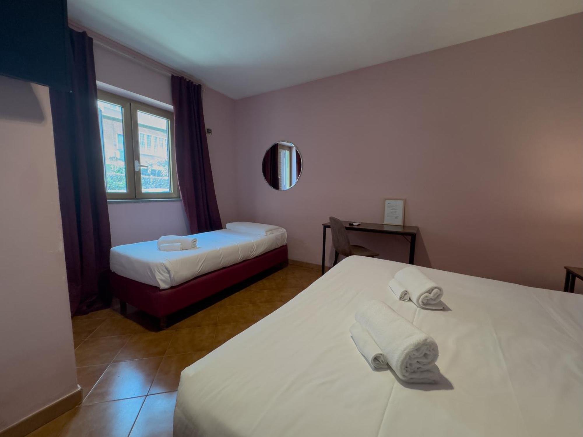 Hotel Santa Maura ローマ エクステリア 写真